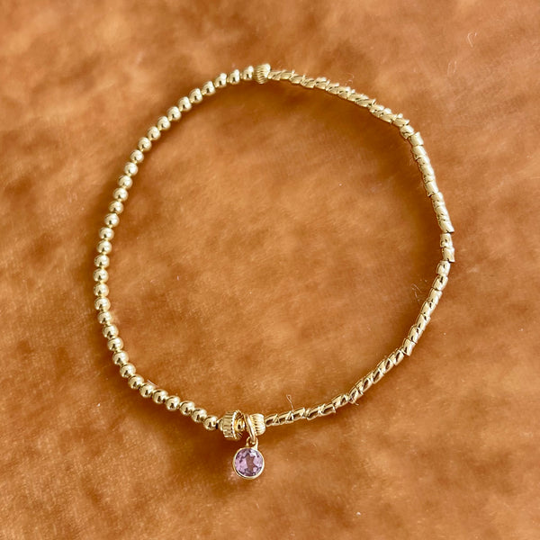 FEBRUARY - AMETHYST | LACELET