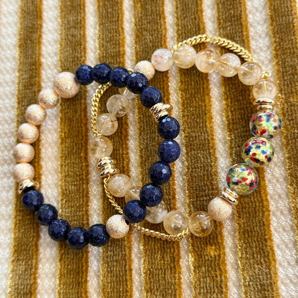 || GORDON DR. || 14k + 24k MURANO