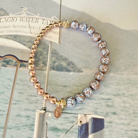 VENEZIA | MURANO LACELET ROSE GOLD