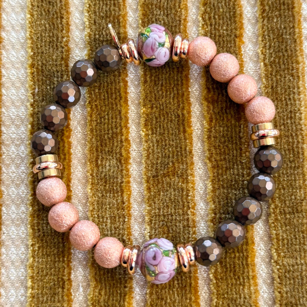 || DECO|| 14k + 24k MURANO